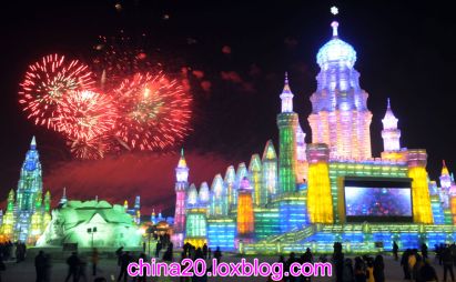 فستیوال هاربین یا جشنواره مجسمه های یخی هاربین چین
